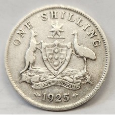 AUSTRALIA 1925 . ONE 1 SHILLING
